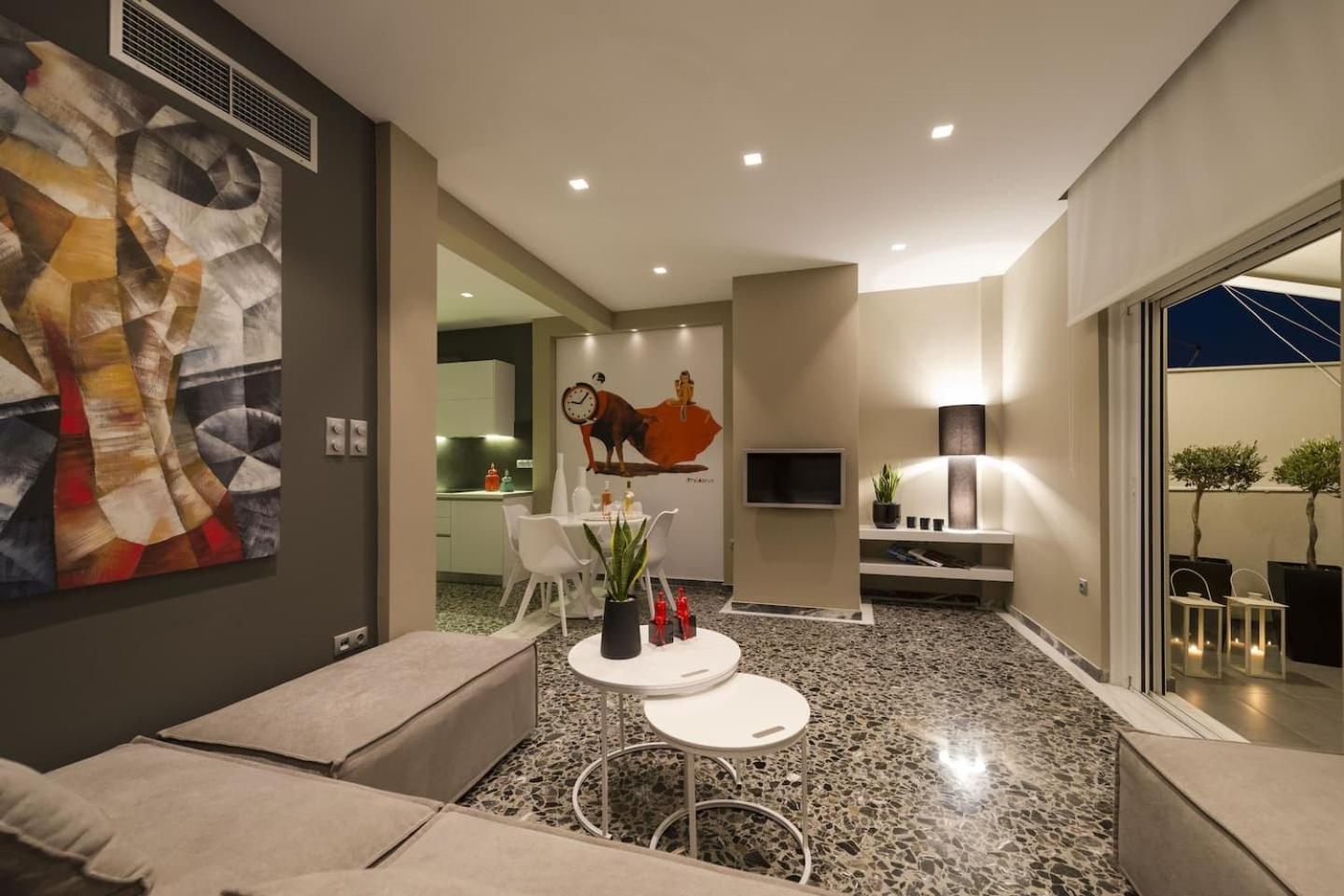 Ma Maison Nο 1, Penthouse, Acropolis And Lycabettus View, Ultra High Speed Internet 300 Mbps, 15' To Acropolis By Metro, 1' From Metro Station Atenas Exterior foto